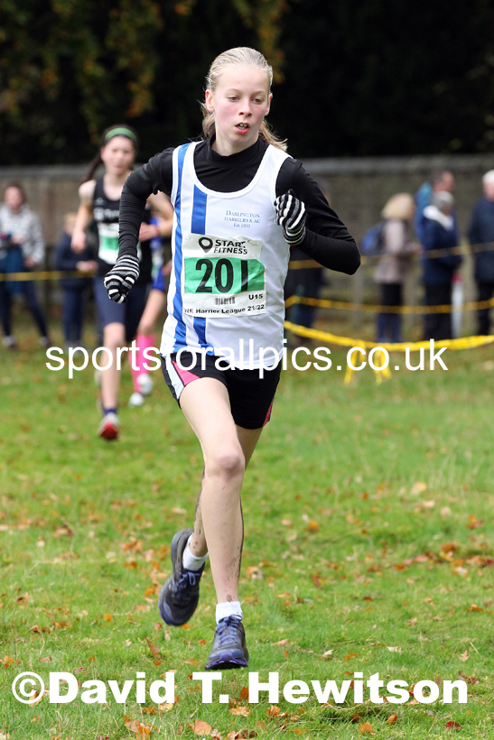 Girls under-15s 2021 NEHL Lambton Castle near Chester le Street, County Durham. Photo: David T. Hewitson/Sports for All Pics